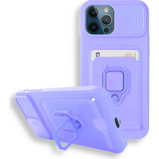 Bodycell Multifunction Case �� ������� iPhone 13 Pro Purple - (BM-00018)