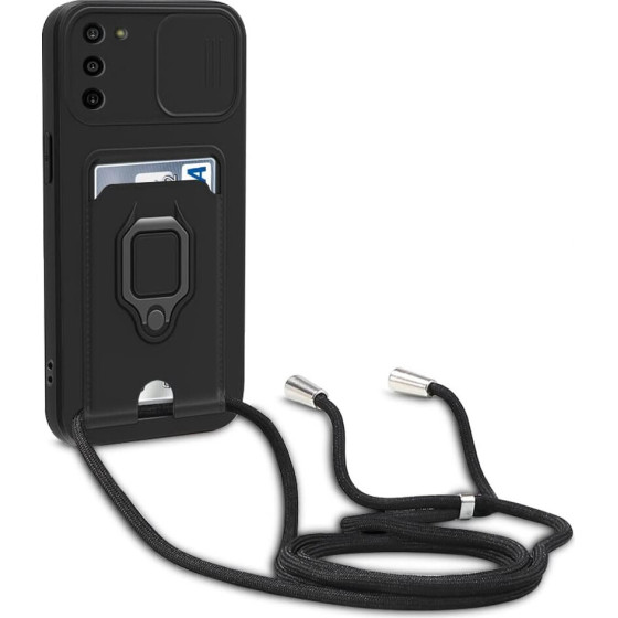 Bodycell Multifunction Case �� ������� Samsung A02s/A03s Black - (BM-00022)