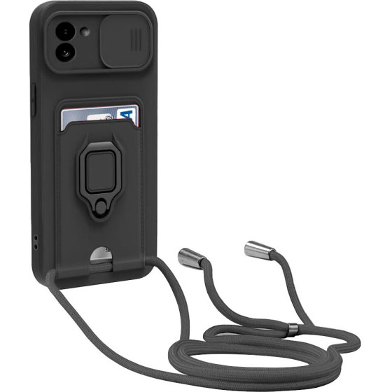 Bodycell Multifunction Case �� ������� Samsung A03 Black - (BM-00076)