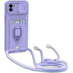 Bodycell Multifunction Case �� ������� Samsung A03 Purple - (BM-00078)