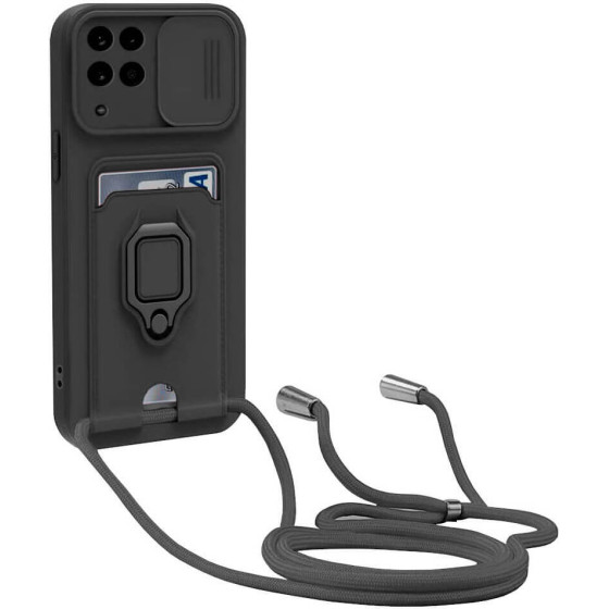 Bodycell Multifunction Case �� ������� Samsung A12/M12 Black - (BM-00025)