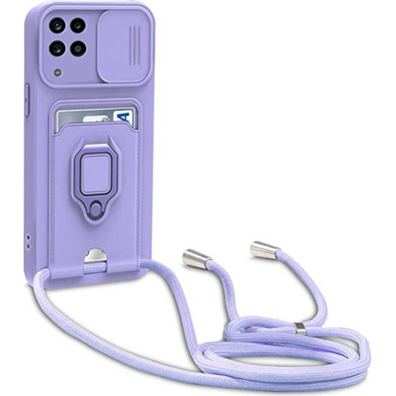 Bodycell Multifunction Case �� ������� Samsung A12/M12 Purple - (BM-00027)