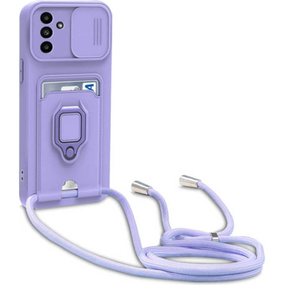 Bodycell Multifunction Case �� ������� Samsung A14 4G/5G Purple - (BM-00122)