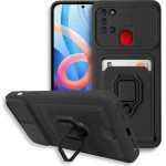 Bodycell Multifunction Case �� ������� Samsung A21s Black - (BM-00034)