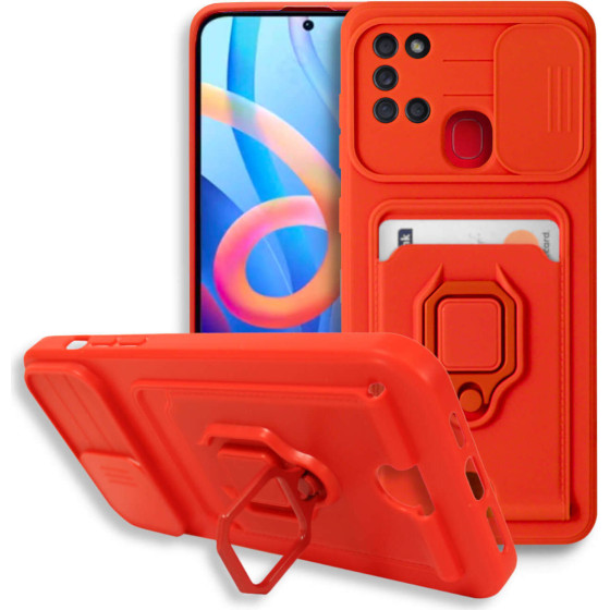 Bodycell Multifunction Case �� ������� Samsung A21s Red - (BM-00035)