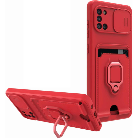 Bodycell Multifunction Case �� ������� Samsung A31 Red - (BM-00126)