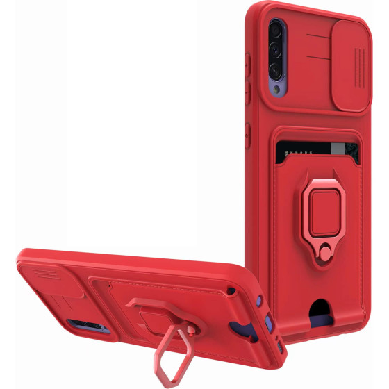 Bodycell Multifunction Case �� ������� Samsung A50/A30s Red - (BM-00129)