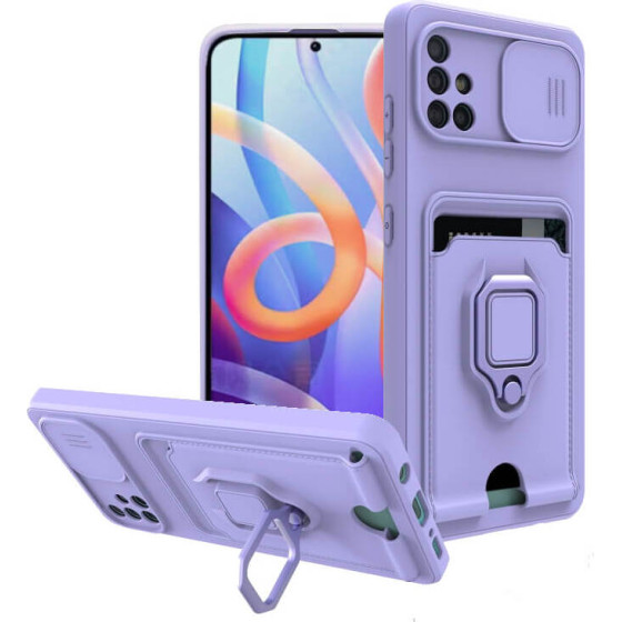 Bodycell Multifunction Case �� ������� Samsung A51 Purple - (BM-00131)