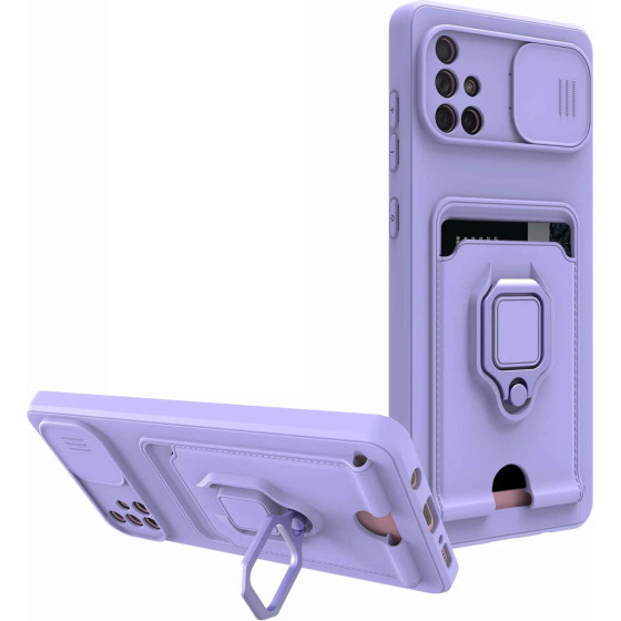 Bodycell Multifunction Case �� ������� Samsung A71 4G Purple - (BM-00134)