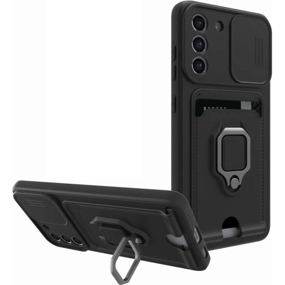 Bodycell Multifunction Case �� ������� Samsung S21 FE Black - (BM-00139)