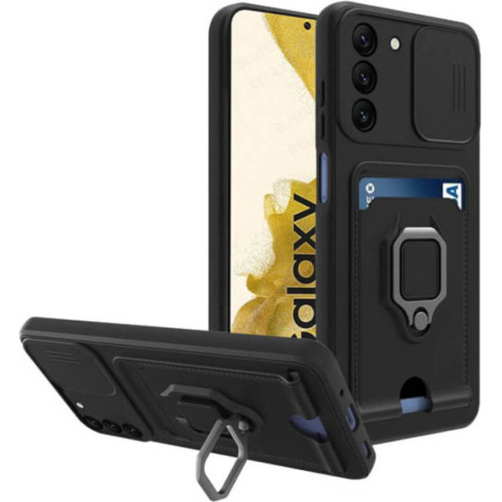Bodycell Multifunction Case �� ������� Samsung S22 Plus 5G Black - (BM-00070)