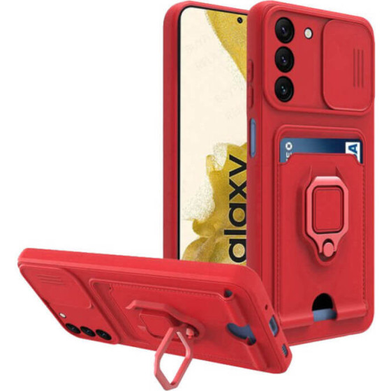 Bodycell Multifunction Case �� ������� Samsung S22 Plus 5G Red - (BM-00071)