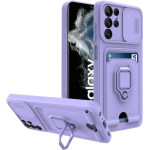 Bodycell Multifunction Case �� ������� Samsung S22 Ultra 5G Purple - (BM-00075)
