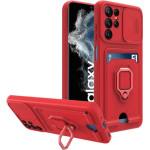 Bodycell Multifunction Case �� ������� Samsung S22 Ultra 5G Red - (BM-00074)