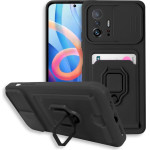 Bodycell Multifunction Case �� ������� Xiaomi 11T/11T Pro Black - (BM-00082)