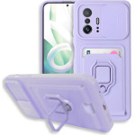Bodycell Multifunction Case �� ������� Xiaomi 11T/11T Pro Purple - (BM-00084)