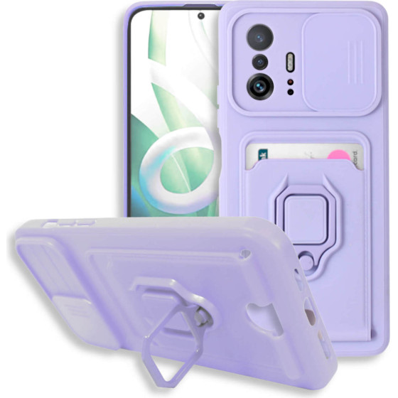 Bodycell Multifunction Case �� ������� Xiaomi 11T/11T Pro Purple - (BM-00084)
