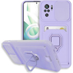 Bodycell Multifunction Case �� ������� Xiaomi Note 10 4G/10s/Poco M5s Purple - (BM-00099)