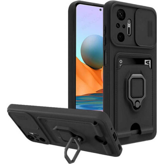 Bodycell Multifunction Case �� ������� Xiaomi Note 10 Pro Black - (BM-00094)
