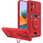 Bodycell Multifunction Case �� ������� Xiaomi Note 10 Pro Red - (BM-00095)