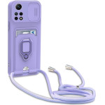 Bodycell Multifunction Case �� ������� Xiaomi Note 12 Pro 4G Purple - (BM-00185)