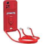 Bodycell Multifunction Case �� ������� Xiaomi Note 12 Pro 4G Red - (BM-00186)