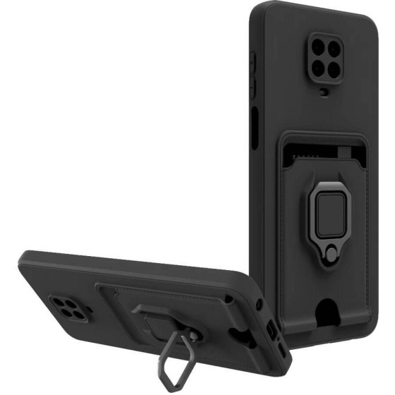 Bodycell Multifunction Case �� ������� Xiaomi Note 9s/9 Pro Black - (BM-00172)