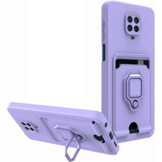 Bodycell Multifunction Case �� ������� Xiaomi Note 9s/9 Pro Purple - (BM-00173)