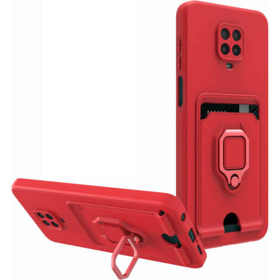 Bodycell Multifunction Case �� ������� Xiaomi Note 9s/9 Pro Red - (BM-00174)