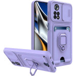 Bodycell Multifunction Case �� ������� Xiaomi Poco X4 Pro 5G Purple - (BM-00146)