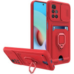 Bodycell Multifunction Case �� ������� Xiaomi Redmi 10/Note 11 4G Red - (BM-00089)