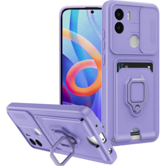 Bodycell Multifunction Case �� ������� Xiaomi Redmi A1/A2/A1+/A2+ Purple - (BM-00161)