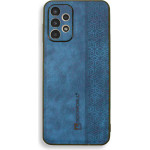 Bodycell Pattern Leather Backcover Samsung A13 4G Blue - (BY-00029)