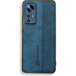 Bodycell Pattern Leather Backcover Xiaomi 12/12X/12S Blue - (BY-00049)