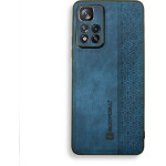 Bodycell Pattern Leather Backcover Xiaomi Note 11 Pro Plus Blue - (BY-00055)