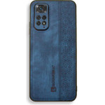 Bodycell Pattern Leather Backcover Xiaomi Note 11S/Note 11 Blue - (BY-00051)