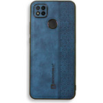 Bodycell Pattern Leather Backcover Xiaomi Redmi 9C/10A Blue - (BY-00045)