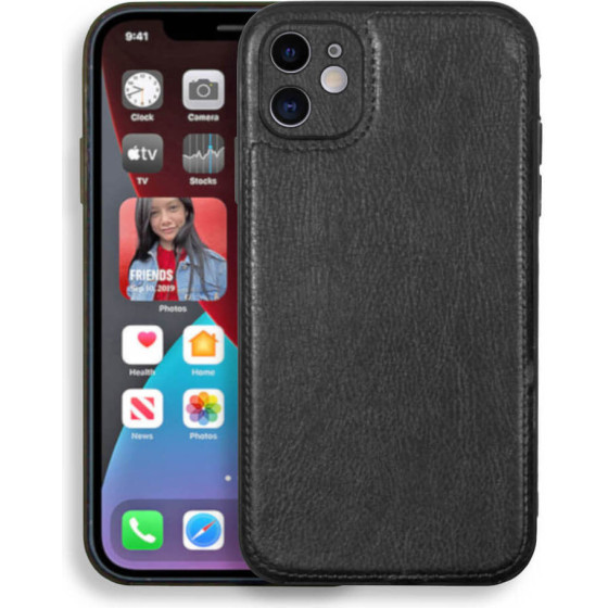 Bodycell Prestige Leather Backcover iPhone 11 Black - (BJ-00001)