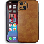 Bodycell Prestige Leather Backcover iPhone 13 Brown - (BJ-00027)