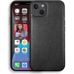 Bodycell Prestige Leather Backcover iPhone 14 Black - (BJ-00037)