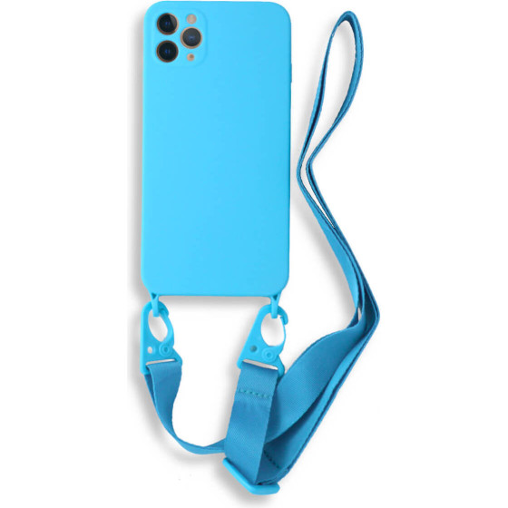 Bodycell Silicon Case �� ������� iPhone 11 Pro Max Blue - (BL-00010)