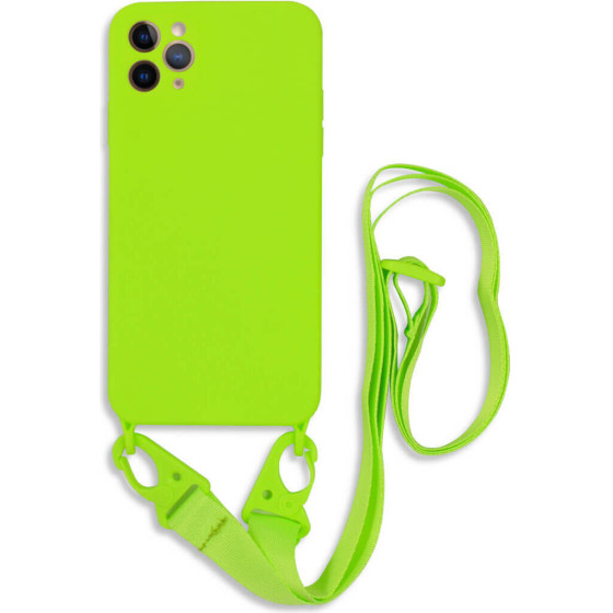 Bodycell Silicon Case �� ������� iPhone 11 Pro Max Green - (BL-00011)