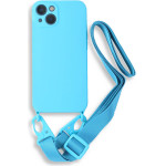 Bodycell Silicon Case �� ������� iPhone 13 Blue - (BL-00022)