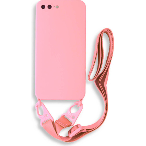 Bodycell Silicon Case �� ������� iPhone 7/8 Plus Pink - (BL-00006)