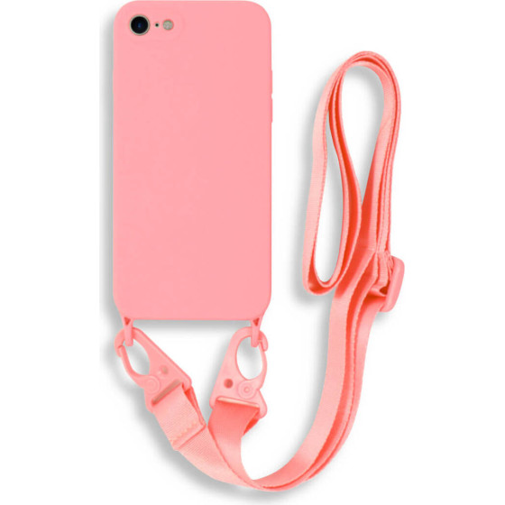 Bodycell Silicon Case �� ������� iPhone 7/8/SE Pink - (BL-00003)