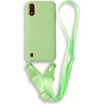 Bodycell Silicon Case �� ������� Samsung A01 Green - (BL-00031)