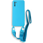 Bodycell Silicon Case �� ������� Samsung A02s Blue - (BL-00035)