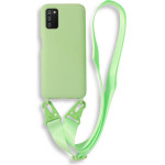 Bodycell Silicon Case �� ������� Samsung A03s Green - (BL-00038)