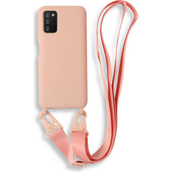 Bodycell Silicon Case �� ������� Samsung A03s Pink - (BL-00039)