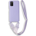 Bodycell Silicon Case �� ������� Samsung A03s Violet - (BL-00041)